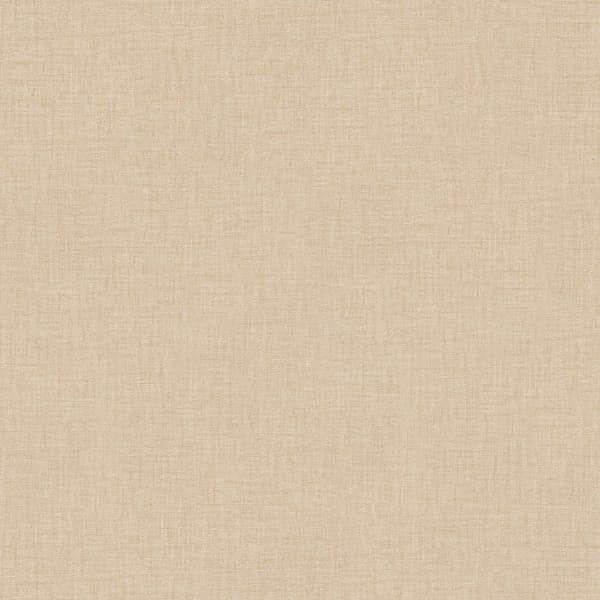 Ikke-vævet tapet ensfarvet Profhome 962332-gu lidt tekstureret blank färg beige 7,04 m2
