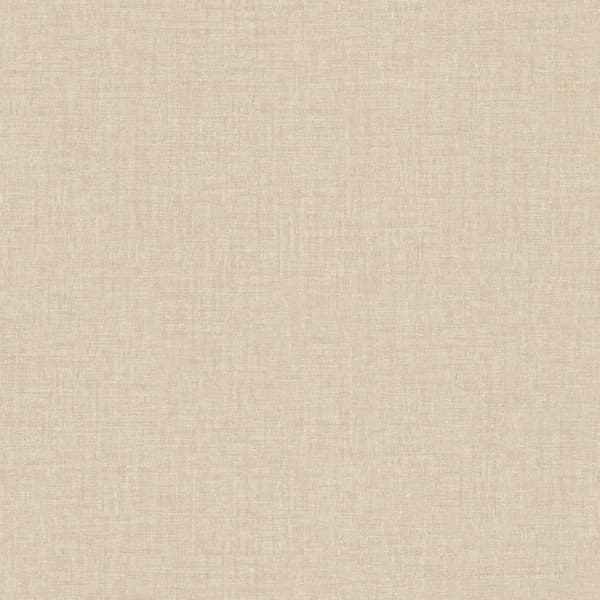 Non woven-tapet uni kulör Profhome 962333-GU lätt texturerad glansigt färg beige 7,04 m2