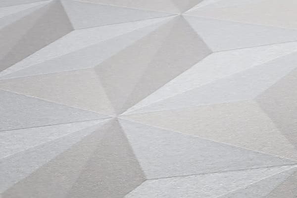 Non woven-tapet geometrisk Profhome 962551-GU lätt texturerad glittrande färg beige 5,33 m2