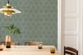 Miniatyrbillede 3 af 4: Superfresco Easy - Non-woven tapet - Hexagon Green - 10mx53cm
