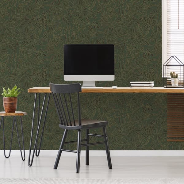 Superfresco Easy - Non-woven tapet - Sandrine Green - 10mx52cm