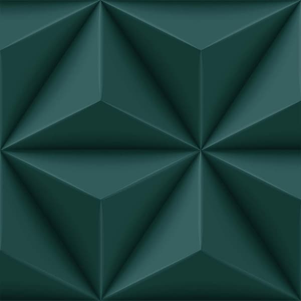 Origin Wallcoverings tapet 3D grafik benzinblåt 0,53 x 10,05 m