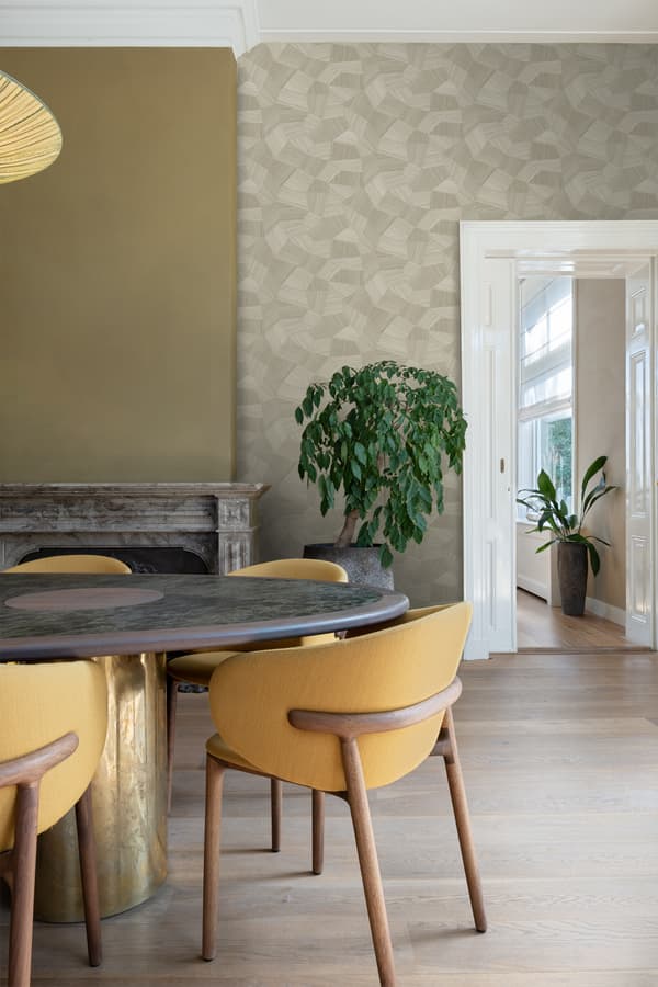 Origin Wallcoverings tapet 3D grafik sandfarvet 0.53 x 10.05 m