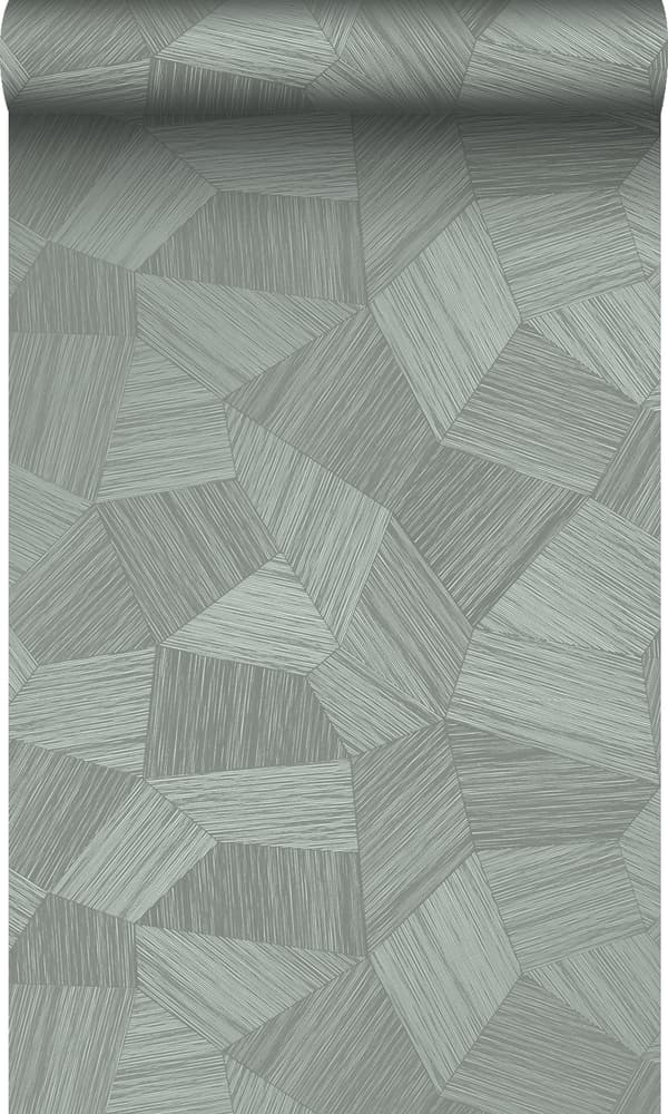 Origin Wallcoverings tapet tredimensionell grafik blågrå 0.53 x 10.05 m