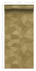 Miniatyrbillede 8 af 8: Origin Wallcoverings tapet 3D grafik guld 0.53 x 10.05 m