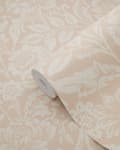 Miniatyrbillede 8 af 8: ESTAhome tapet vintage blomster terracotta pink 0.53 x 10.05 m