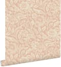 Miniatyrbillede 1 af 8: ESTAhome tapet vintage blomster terracotta pink 0.53 x 10.05 m