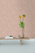 Miniatyrbild 7 av 8: ESTAhome tapet palmblad antikrosa 0.53 x 10.05 m