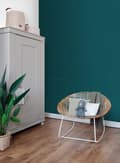 Miniatyrbild 6 av 8: ESTAhome tapet enfärgad linnestruktur bensinblått 0,53 x 10,05 m