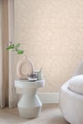 Miniatyrbillede 7 af 8: ESTAhome tapet ginkgoblade sandfarvet og lys terracotta rød 0.53 x 10.05 m