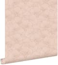Miniatyrbillede 1 af 8: ESTAhome tapet håndtegnede blade terracotta pink 0.53 x 10.05 m