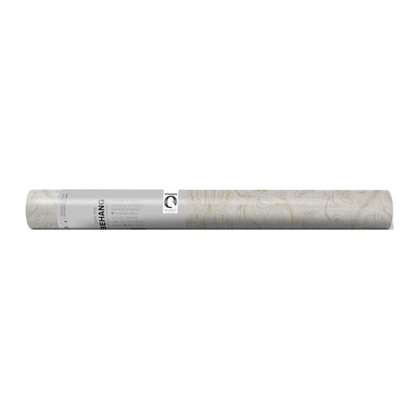 vtwonen - Non-woven tapet - Classic curl ljusgrå - 10mx53cm