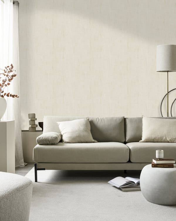 vtwonen - Non-woven tapet - Hør guld - 10mx53cm
