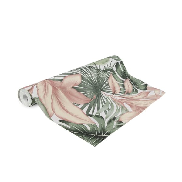 Superfresco Easy - Non-woven tapet - Indra - Vit/Grön - 10mx52cm