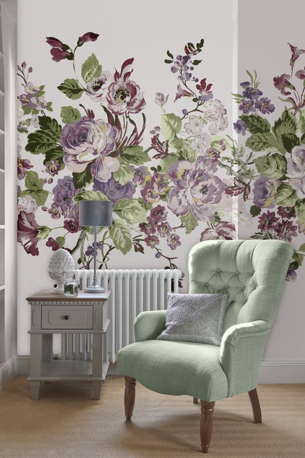 Laura Ashley - Fototapeter - Rosemore - 3mx2,8m