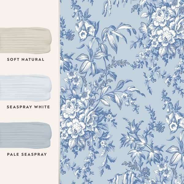 Laura Ashley - Non-woven tapet - Picardie - 10mx52cm