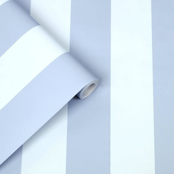 Laura Ashley - Non-woven tapet - Lille Matt Stripe - 10mx52cm