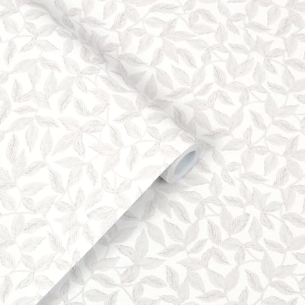 Laura Ashley - Non-woven tapet - Erwood - Grå - 10mx52cm