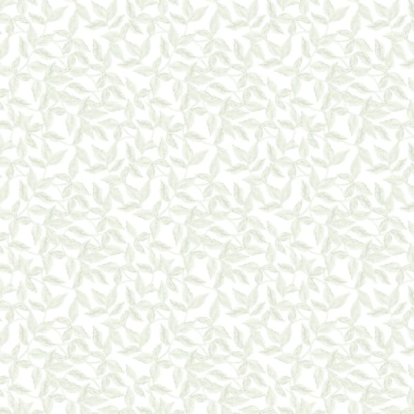 Laura Ashley - Non-woven tapet - Erwood - Grøn - 10mx52cm