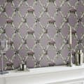 Miniatyrbillede 4 af 6: Laura Ashley - Non-woven tapet - Elwyn - Lilla - 10mx52cm