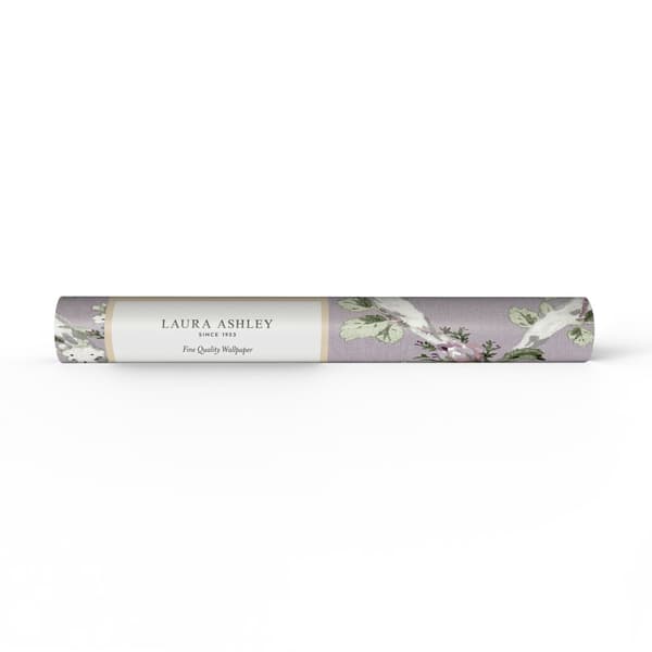 Laura Ashley - Non-woven tapet - Elwyn - Lilla - 10mx52cm