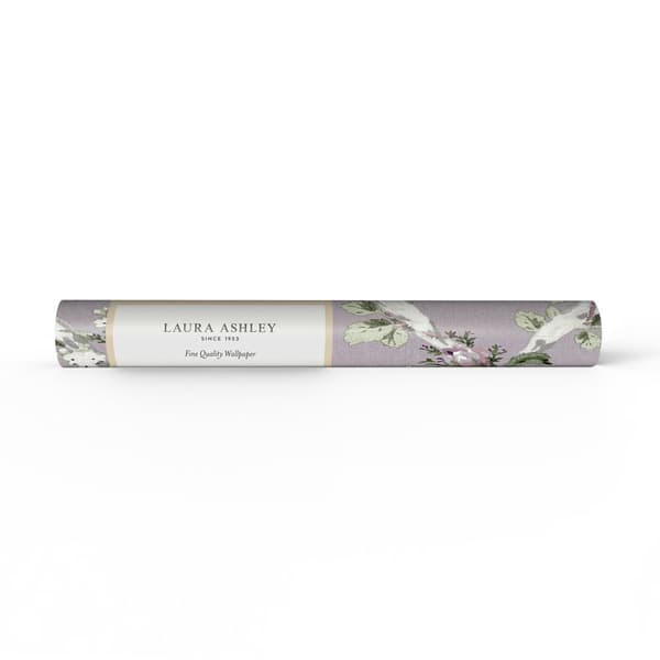 Laura Ashley - Non-woven tapet - Elwyn - Lilla - 10mx52cm
