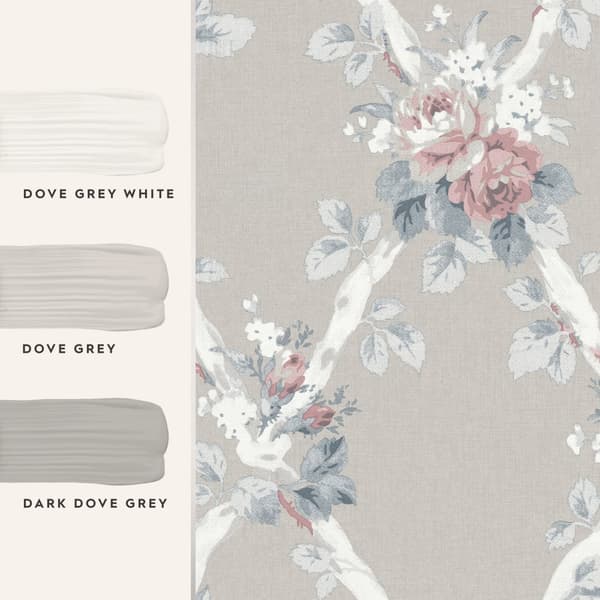 Laura Ashley - Non-woven tapet - Elwyn - 10mx52cm
