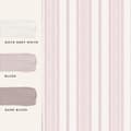 Miniatyrbild 5 av 6: Laura Ashley - Non-woven tapet - Heacham Stripe - Blush - 10mx52cm