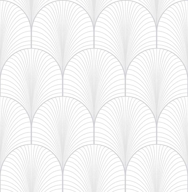 Superfresco Easy - Non-woven tapet - Josephine - Hvid/Sølv - 10mx52cm