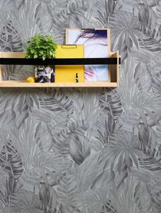 A.S. Creation Greenery 368203 non-woven tapet natur 0.53 m x 10.05 m vit