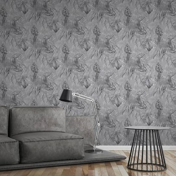 A.S. Creation Greenery 368203 non-woven tapet natur 0.53 m x 10.05 m vit