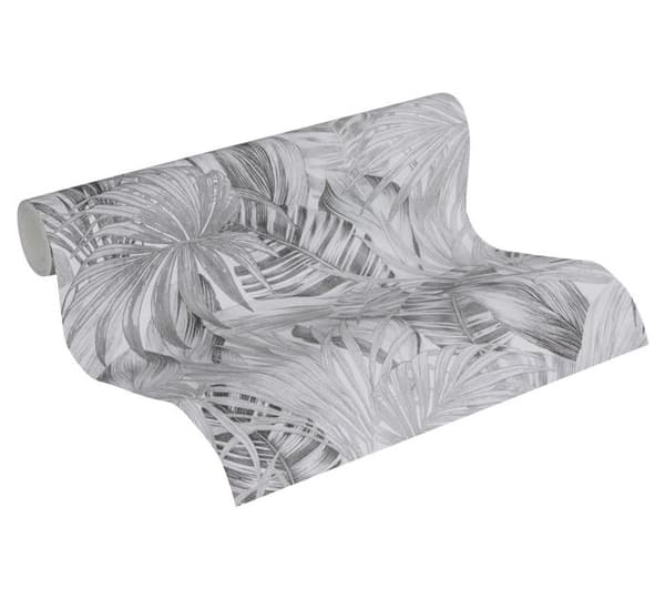 A.S. Creation Greenery 368203 non-woven tapet natur 0.53 m x 10.05 m vit