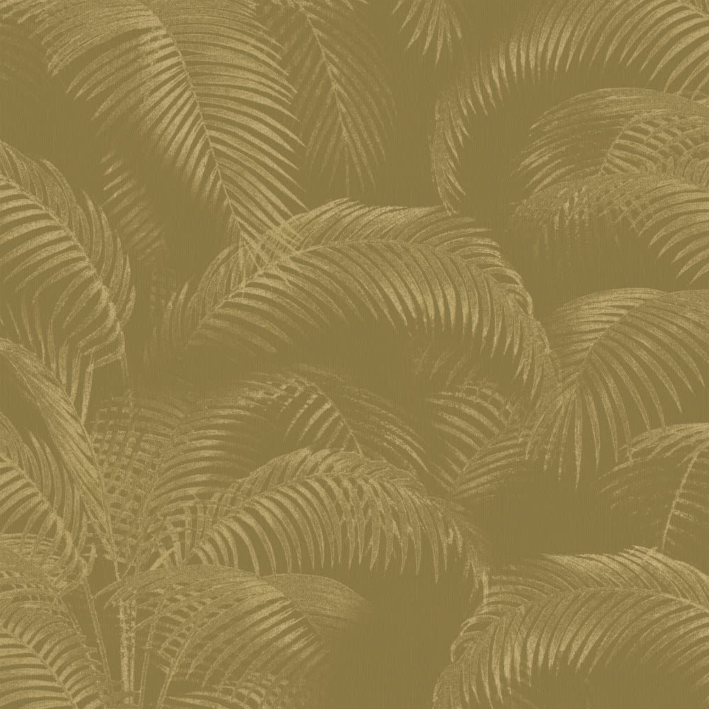 Superfresco Easy - Non-woven tapet - Palmträd - Okra - 10mx52cm