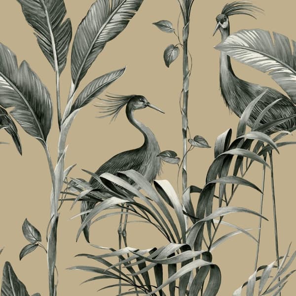 Belgravia Azzurra Leaf Wallpaper