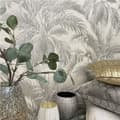 Pikkukuva 3 / 3: Belgravia Palm Tree Textured Wallpaper