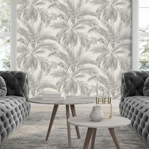 Belgravia Palm Tree Textured Wallpaper