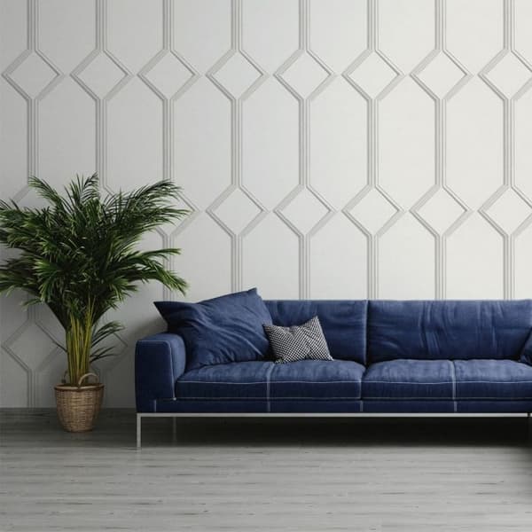 Belgravia Azzurra Panel Wallpaper