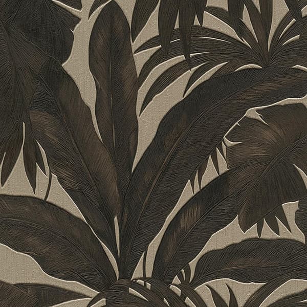 Versace Giungla Palm Leaf Textured Wallpaper