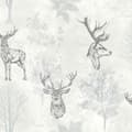 Pikkukuva 1 / 2: Arthouse Etched Stag Wallpaper