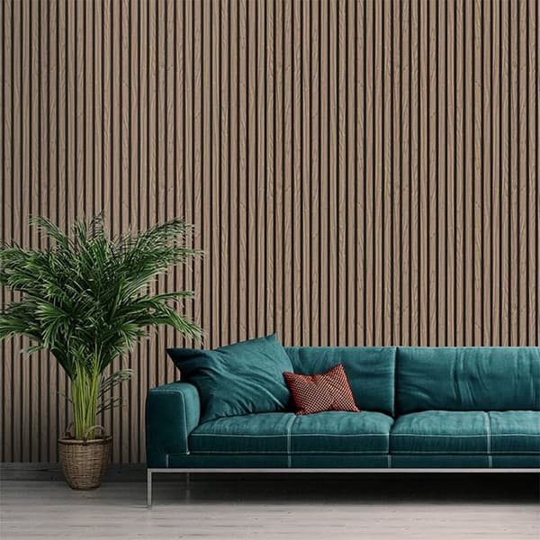 Belgravia Wood Slats Vinyl Wallpaper