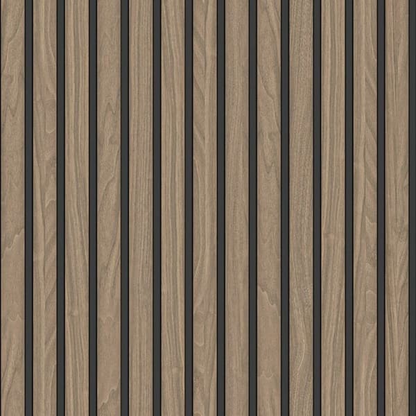 Belgravia Wood Slats Vinyl Wallpaper