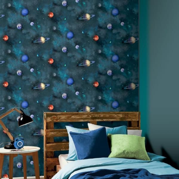 Arthouse Planets Wallpaper