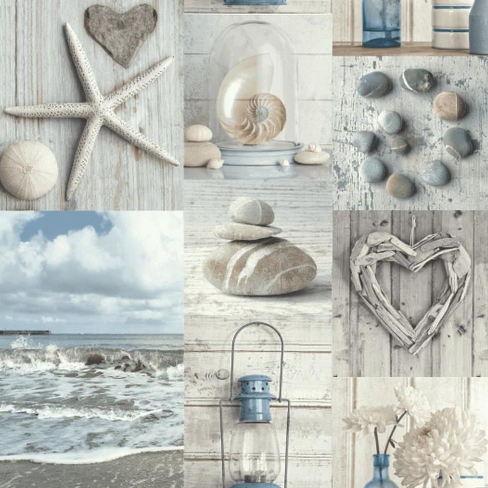 Arthouse Maritime Collage Bakgrund