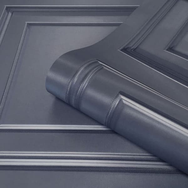 Belgravia Amara Wood Panel Vinyl Textured Wallpaper