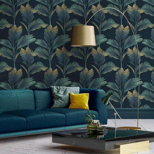 Belgravia Kailani Leaf Wallpaper