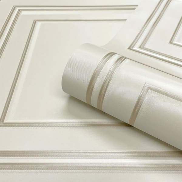 Belgravia Amara Panel Vinyl Textured Wallpaper