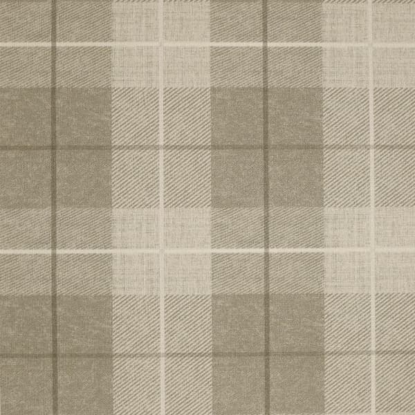 Arthouse Country Tartan Textured Wallpaper Taupe 10m x 53cm