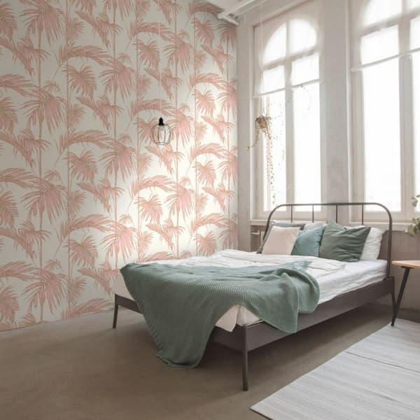 AS Creation Lola Paris Palm Leaf Textured Wallpaper