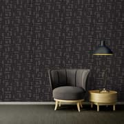 Versace Parvus Greek Key Textured Wallpaper