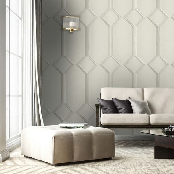 Belgravia Alessia Panel Vinyl Wallpaper